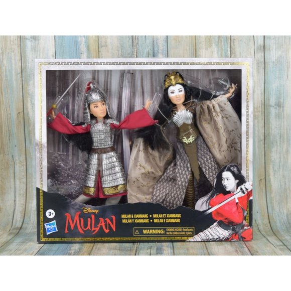 Disney Mulan & Xianniang 2 Count Doll Set With 15 Pc Accessories Hasbro - Picture 1 of 7